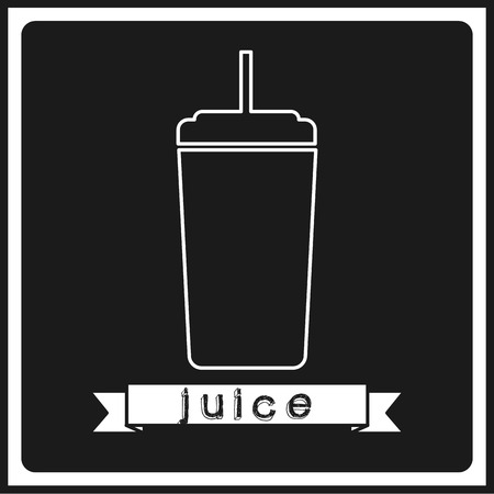 drink icon design のイラスト素材