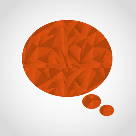 speech bubble design のイラスト素材