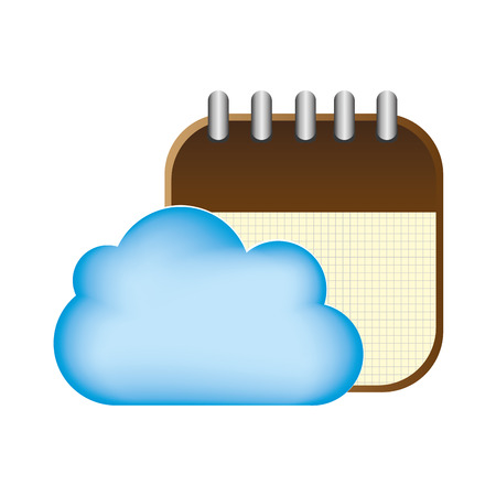 cloud computing  design のイラスト素材