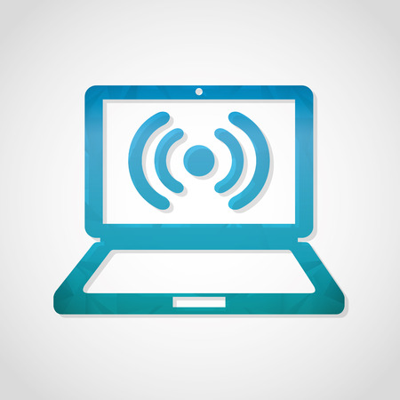 wifi connection design のイラスト素材