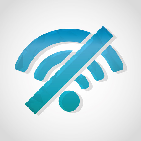 wifi connection design のイラスト素材