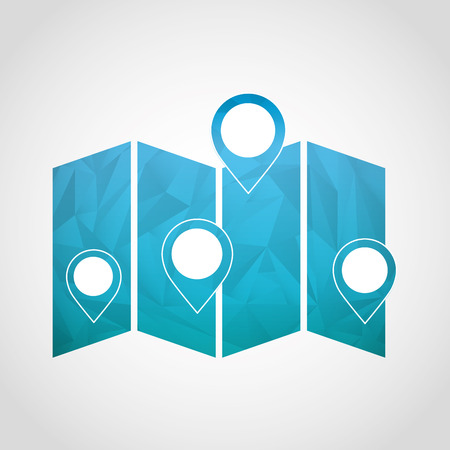 gps technology design, vector illustration graphicのイラスト素材