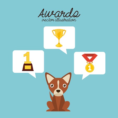 domestic animals design, vector illustration graphicのイラスト素材