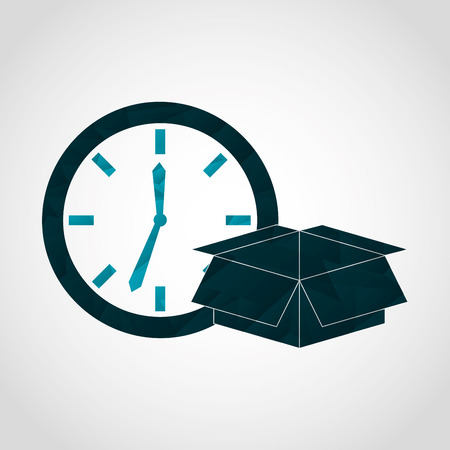 delivery service design, vector illustration graphicのイラスト素材