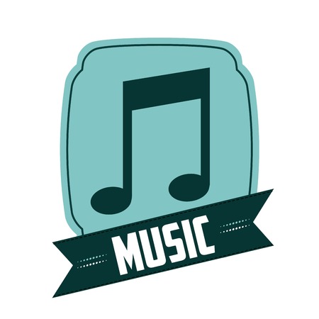music lifestyle design, vector illustration eps10 graphicのイラスト素材