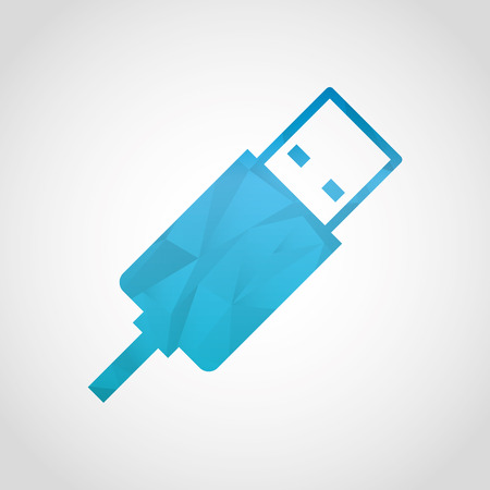 usb icon design, vector illustration graphicのイラスト素材