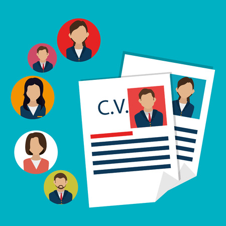 Human resources design, vector illustration eps 10.のイラスト素材