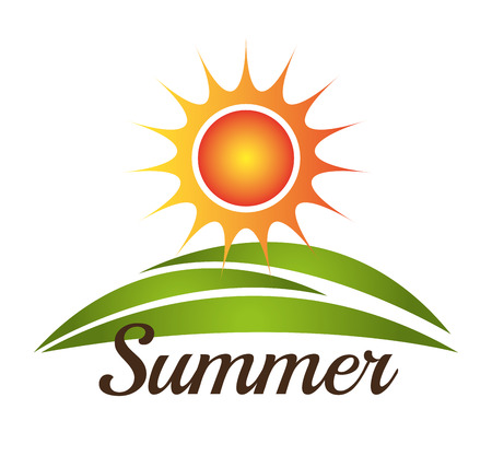 Sun and summer design, vector illustration eps 10.のイラスト素材