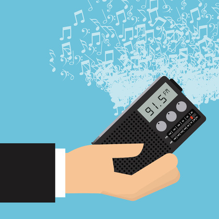 music lifestyle design, vector illustration eps10 graphicのイラスト素材