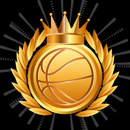 basketball sport design, vector illustration eps10 graphicのイラスト素材