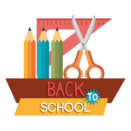 Back to school design, vector illustration eps 10.のイラスト素材