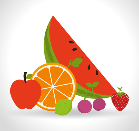 healthy food design, vector illustration eps 10.のイラスト素材