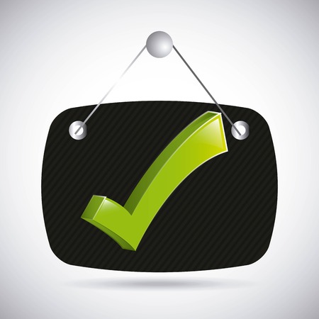 check icon design, vector illustration eps10 graphicのイラスト素材