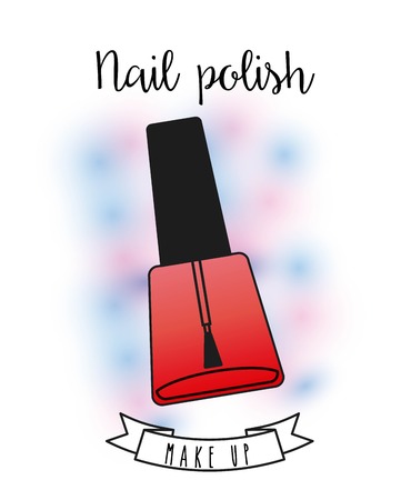 makeup female design, vector illustration eps10 graphicのイラスト素材