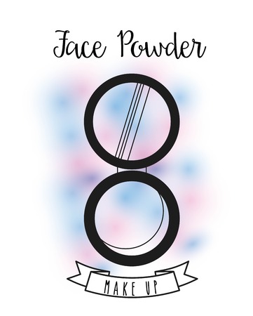 makeup female design, vector illustration eps10 graphicのイラスト素材