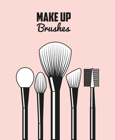 makeup female design, vector illustration eps10 graphicのイラスト素材
