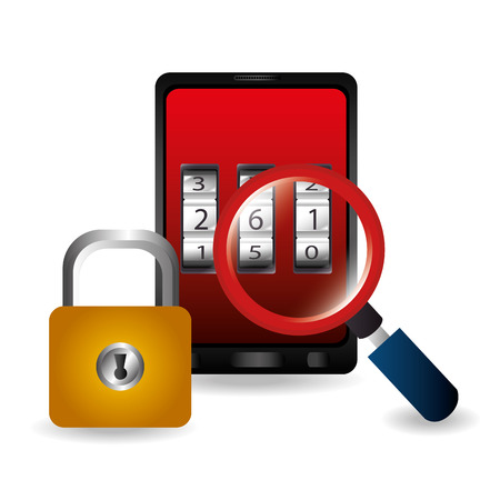 Security system design, vector illustration eps 10.のイラスト素材