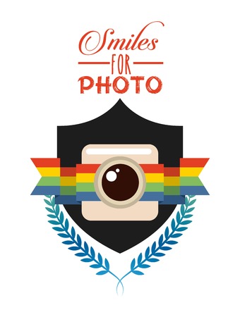 photographic concept  design, vector illustration eps10 graphicのイラスト素材