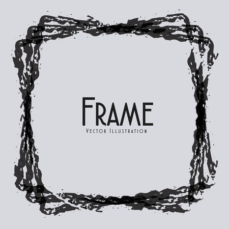 beauty frame design, vector illustration eps10 graphicのイラスト素材