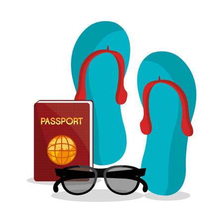 Summer vacations design, vector illustration eps 10.のイラスト素材