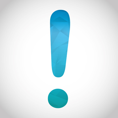 alert symbol design, vector illustration eps10 graphicのイラスト素材