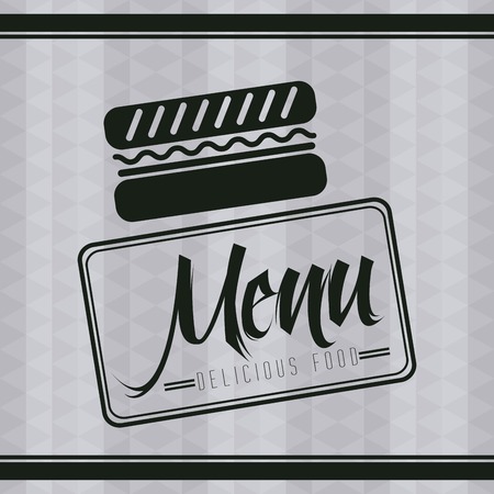 menu restaurant design, vector illustration eps10 graphicのイラスト素材