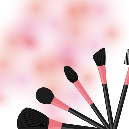makeup female design, vector illustration eps10 graphicのイラスト素材