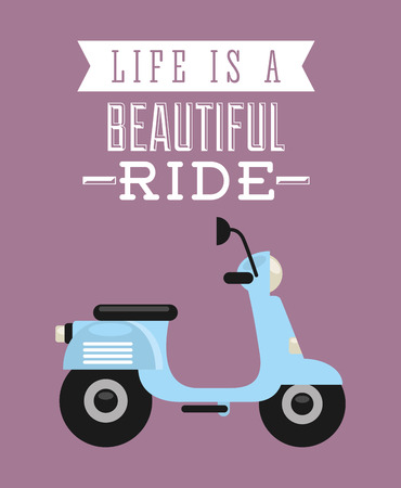 beautiful ride design, vector illustration eps10 graphicのイラスト素材