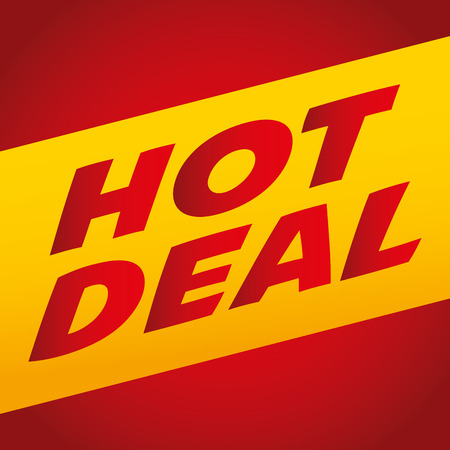 hot deal design, vector illustration eps10 graphicのイラスト素材