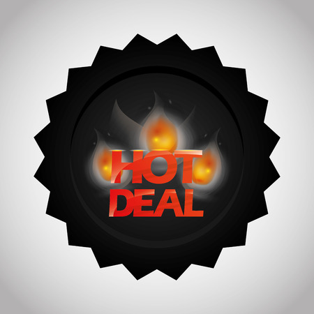 hot deal design, vector illustration eps10 graphicのイラスト素材