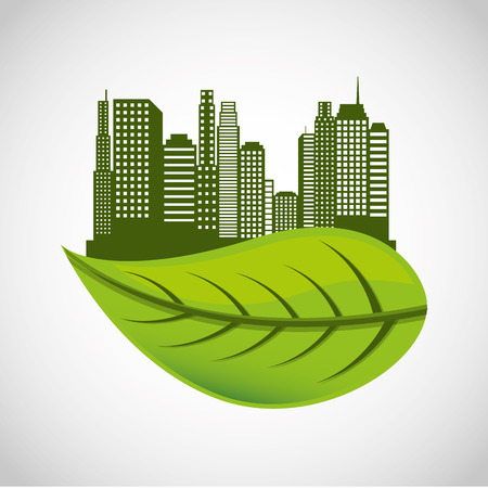 ecology icon design, vector illustration eps10 graphicのイラスト素材