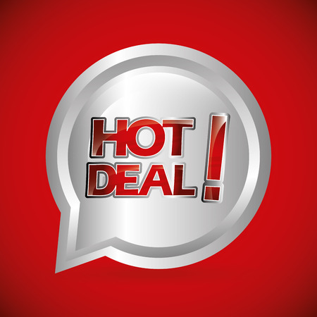 hot deal design, vector illustration eps10 graphicのイラスト素材
