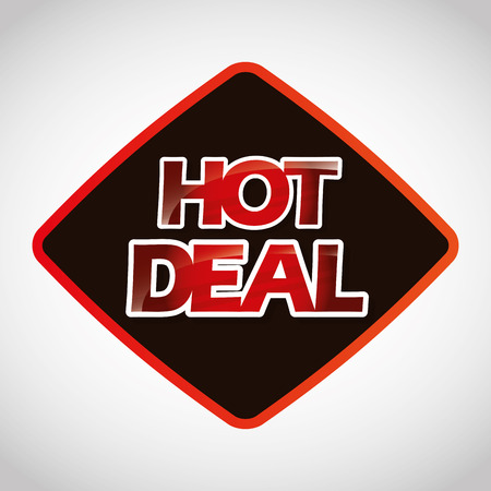 hot deal design, vector illustration eps10 graphicのイラスト素材
