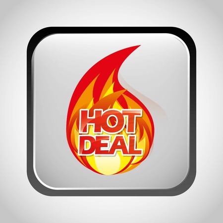 hot deal design, vector illustration eps10 graphicのイラスト素材