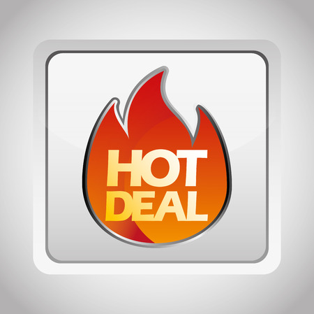 hot deal design, vector illustration eps10 graphicのイラスト素材