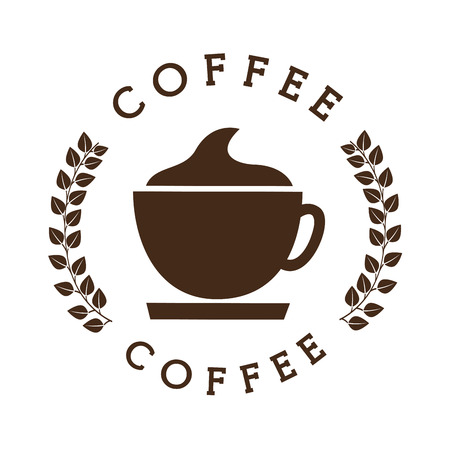 coffee time design, vector illustration eps10 graphicのイラスト素材