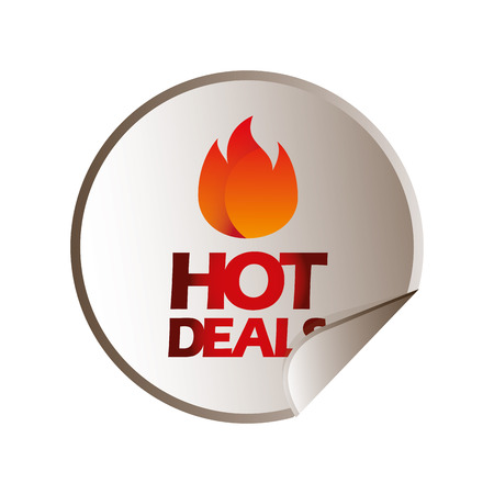 hot deal design, vector illustration eps10 graphicのイラスト素材