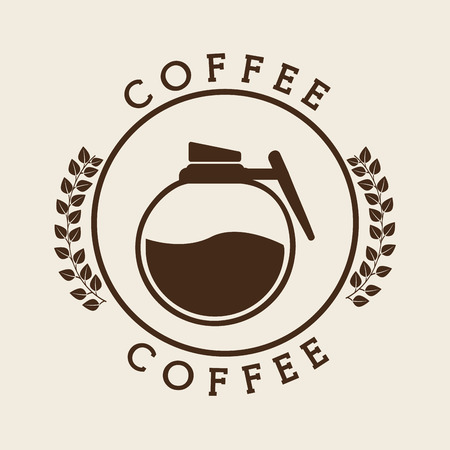 coffee time design, vector illustration eps10 graphicのイラスト素材