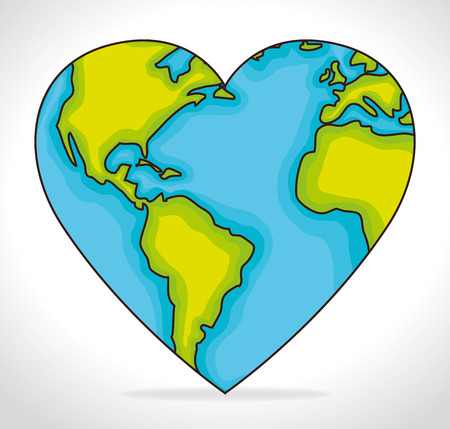 World earth design, vector illustration eps 10.のイラスト素材