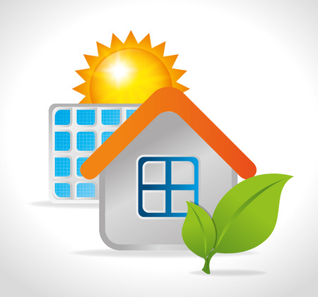 Green energy design, vector illustration eps 10.のイラスト素材