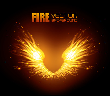 Fire digital design, vector illustration eps 10.のイラスト素材