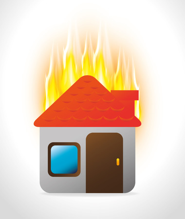 Fire digital design, vector illustration eps 10.のイラスト素材