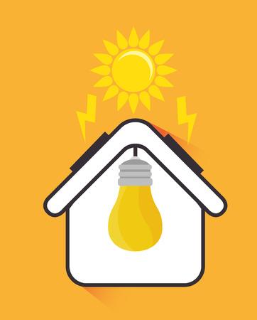 Green energy design, vector illustration eps 10.のイラスト素材