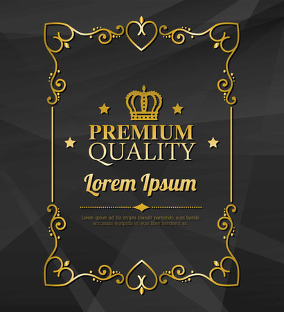 Frame card design, vector illustration eps 10.のイラスト素材