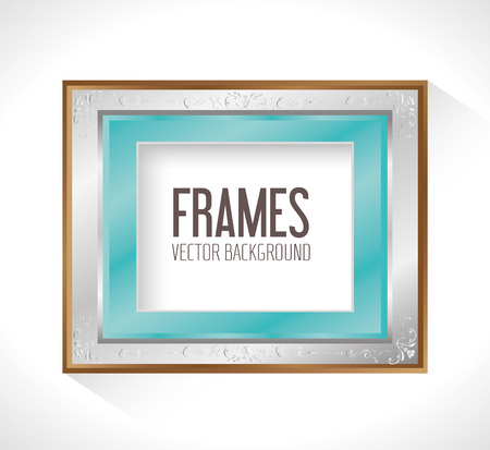 Frame card design, vector illustration eps 10.のイラスト素材