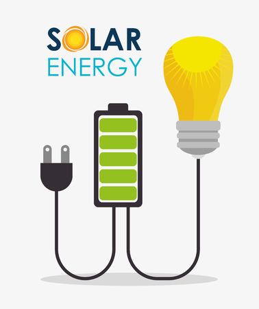 Green energy design, vector illustration eps 10.のイラスト素材