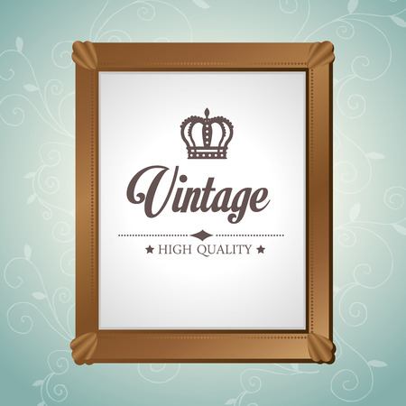 Frame card design, vector illustration eps 10.のイラスト素材