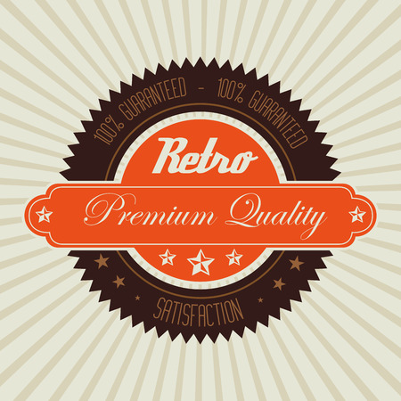 Vintage retro design, vector illustration eps 10.のイラスト素材