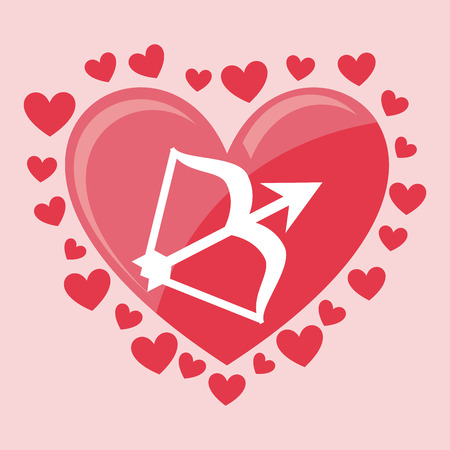 love card design, vector illustration eps10 graphicのイラスト素材