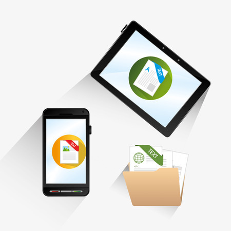 Spreadsheet digital design, vector illustration eps 10.のイラスト素材